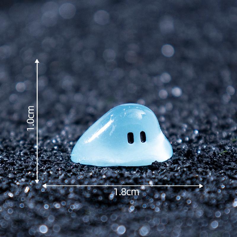 跨境新品微景观创意半透明露珠精灵萌粒 DIY装饰品配件桌面小摆件