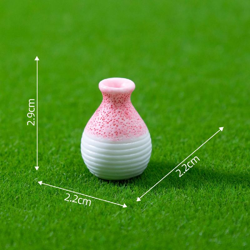Tiểu cảnh bình hoa mini, phụ kiện trang trí cây cảnh DIY (ZC-110)