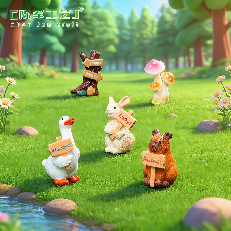 Thỏ Giơ Biển Và Capybara Mini (PK-191)