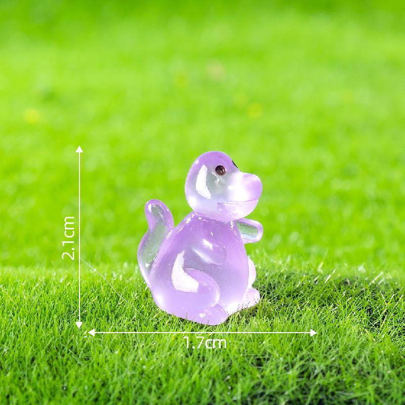 Tiểu cảnh khủng long phát sáng mini trang trí chậu rêu (ZC-874)
