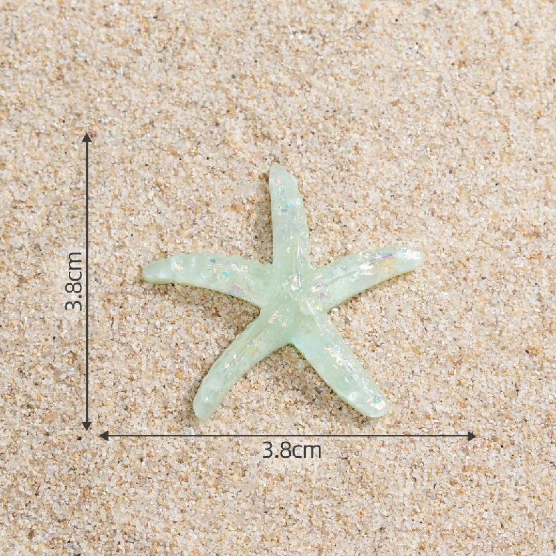 Sao biển và vỏ sò mini resin trang trí ốp điện thoại (ZC-757)