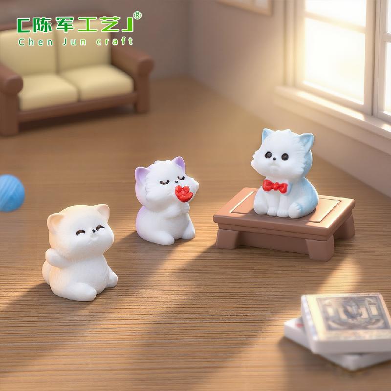 Mèo Con Dễ Thương Mini Nhà Búp Bê (PK-575)