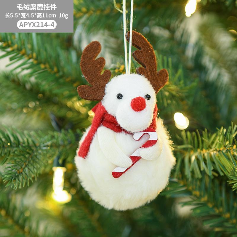 Trang trí Noel: Búp bê người tuyết và tuần lộc độc đáo