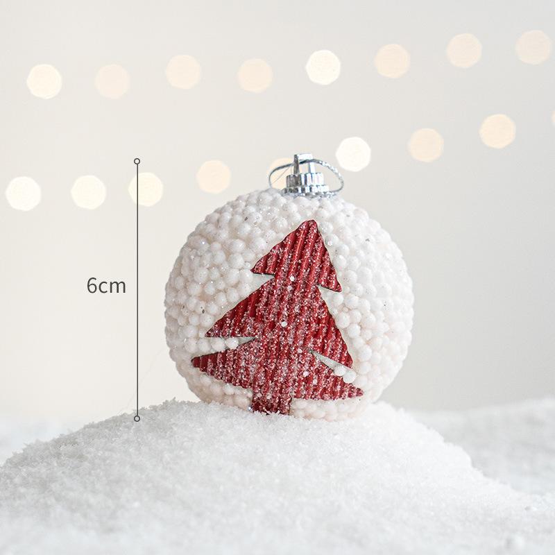 Trang trí Noel: Bóng vàng champagne, nơ trang trí đẹp