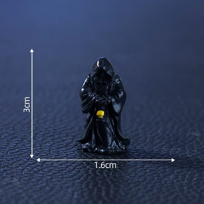 跨境新品微景观创意城堡南瓜万圣节造景DIY装饰品配件迷你小摆件