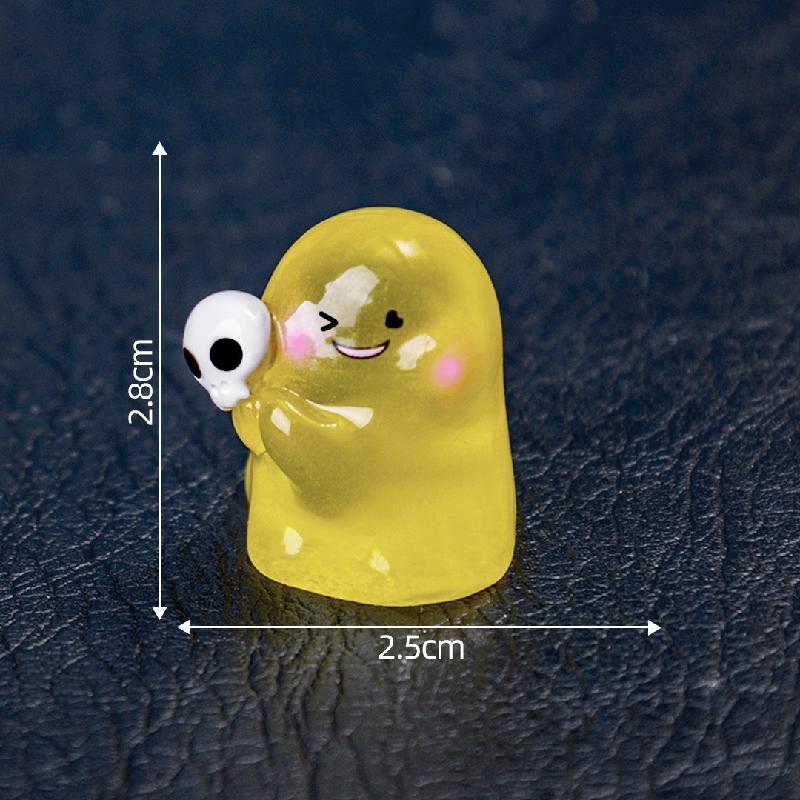 Tiểu cảnh ma phát sáng Halloween, phụ kiện trang trí mini (ZC-399)