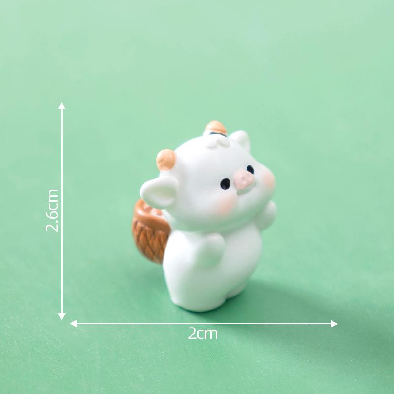微景观创意种地牛牛园艺造景 DIY装饰品配件迷你汽车载桌面小摆件