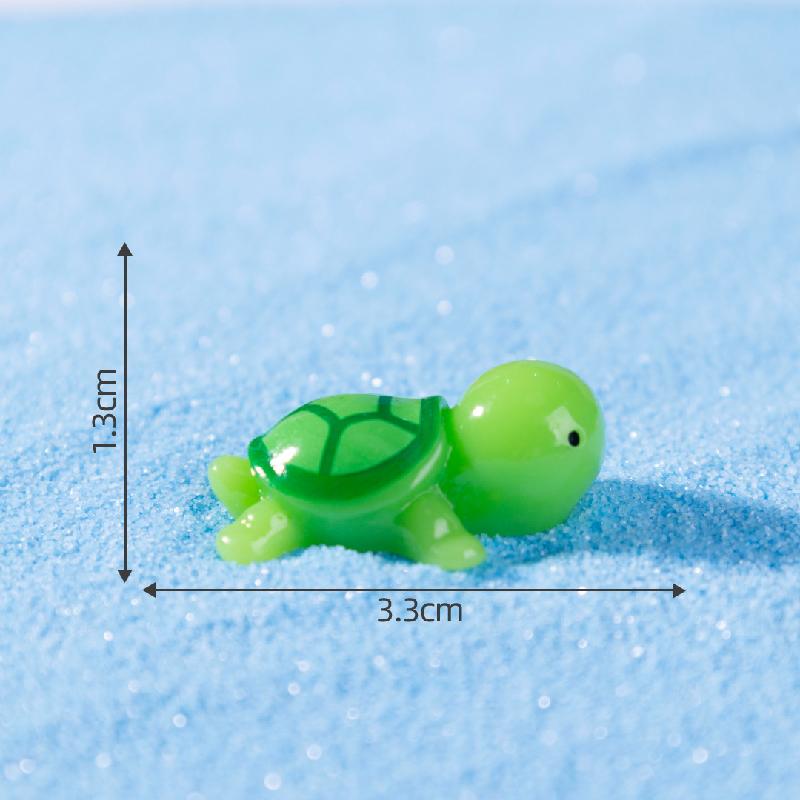 Tiểu cảnh rùa năm màu, lọ cây DIY, quà tặng sáng tạo (ZC-44)