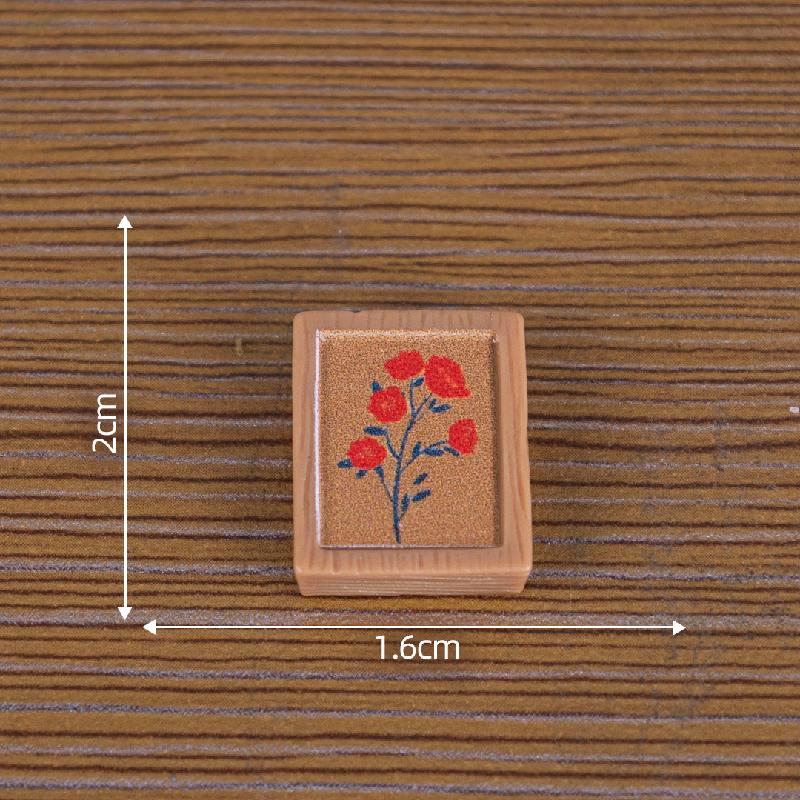 微景观创意壁画多肉盆摘家居娃娃屋 DIY装饰品配件迷你树脂小摆件