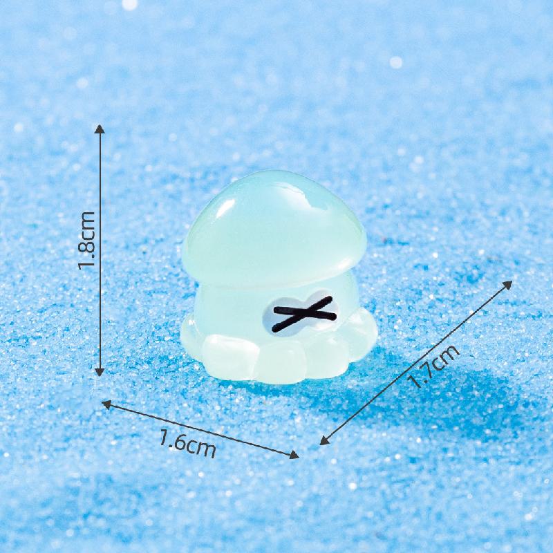 Sứa bạch tuộc phát sáng mini trang trí bể cá (PK-707)