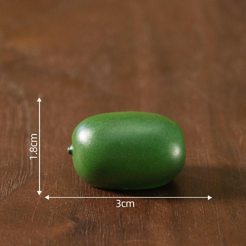 微景观创意仿真南瓜青椒小蔬菜食玩 diy装饰品发夹配件迷你小摆件