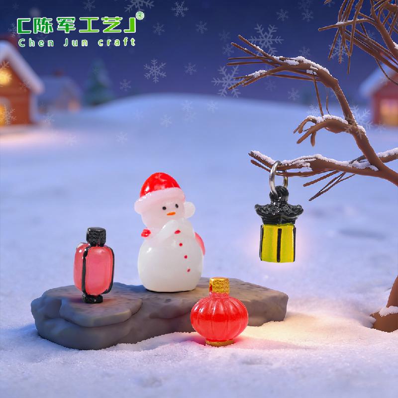 Đèn treo cổ điển phát sáng mini nhà búp bê (PK-715)