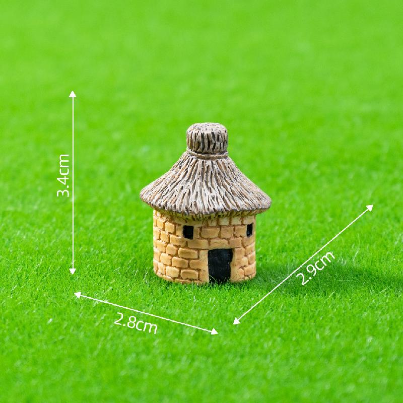 Tiểu cảnh nhà tranh, 6 kiểu, phong cách Zakka trang trí mini (ZC-327)