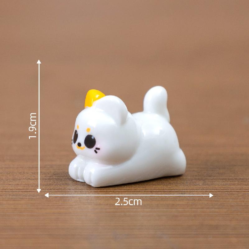微景观创意可爱Q萌小猫萌粒公仔DIY装饰品配件迷你车载桌面小摆件