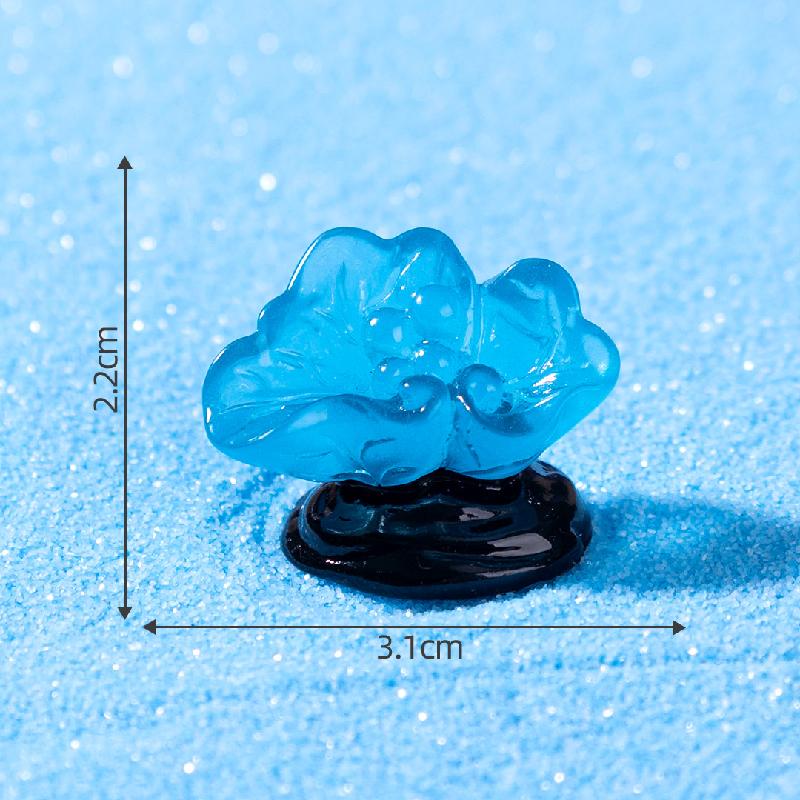 跨境新品微景观夜光小珊瑚 鱼缸海洋造景DIY装饰品配件迷你小摆件