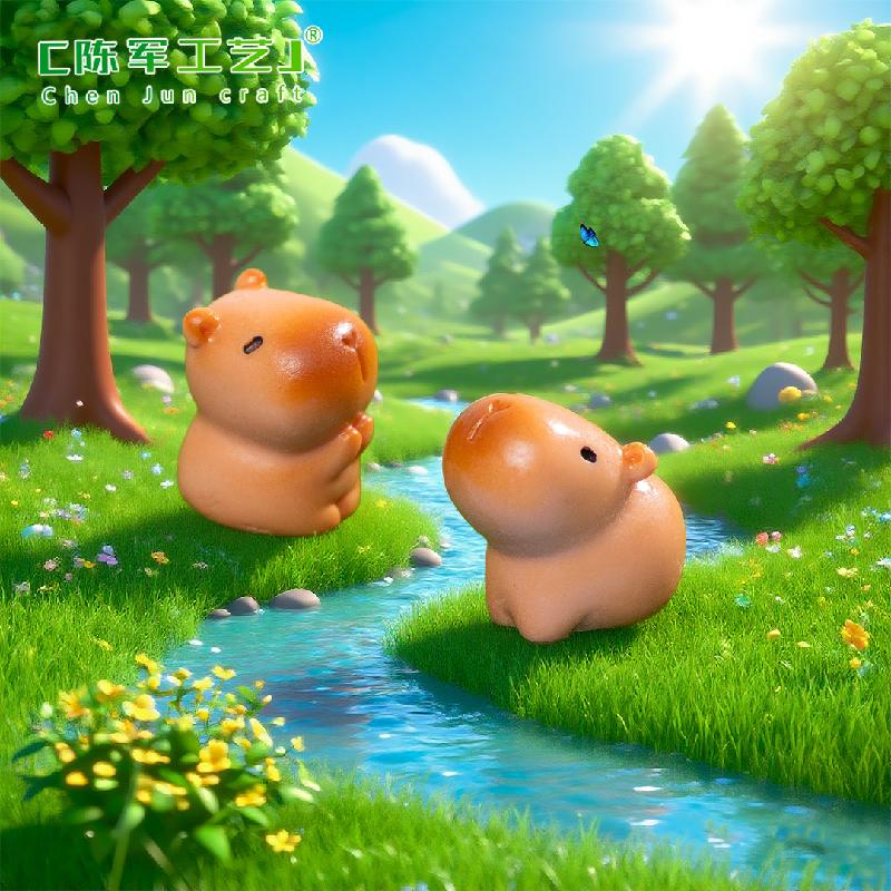 Capybara Mini Trang Trí Tiểu Cảnh (PK-255)
