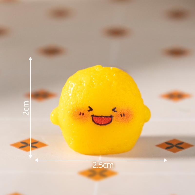 微景观创意表情小薯饼食玩烘焙 DIY装饰品盲袋配件迷你桌面小摆件