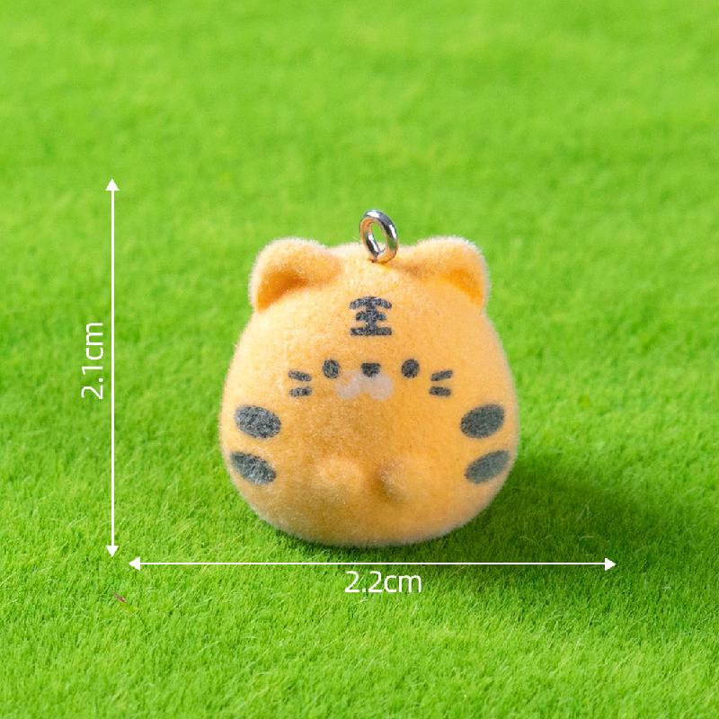 植绒公仔创意可爱小动物系列萌粒 DIY装饰品摆件包包钥匙扣挂配件