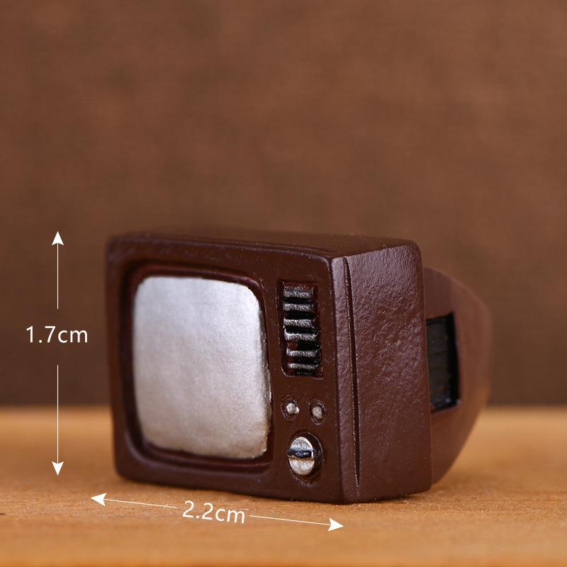 Đồ trang trí cổ điển, máy quay phim, đài cho phòng khách (ZC-4)