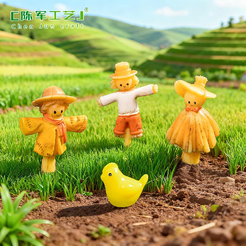 Bù Nhìn Rơm Mini Trang Trí Đồng Quê (PK-254)