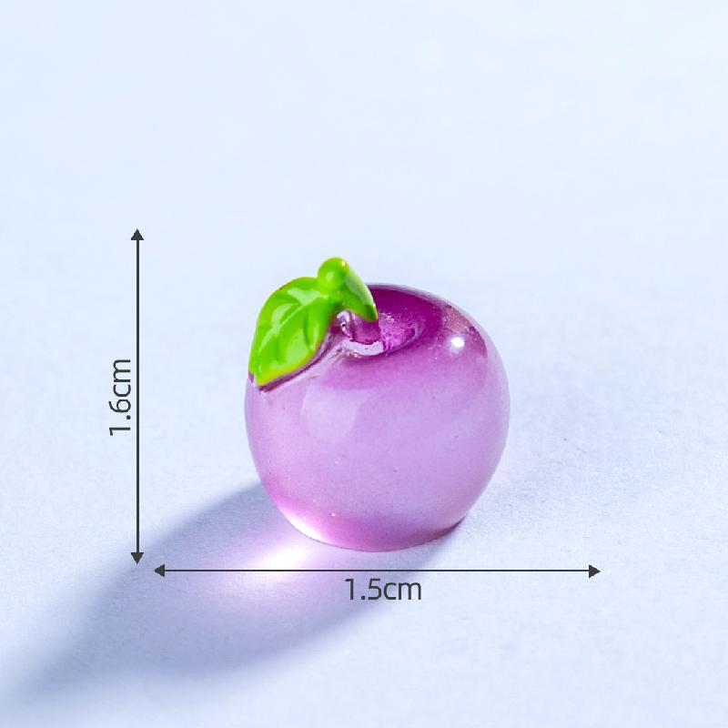 Tiểu cảnh trái cây phát sáng, trang trí DIY mini dễ thương (ZC-155)