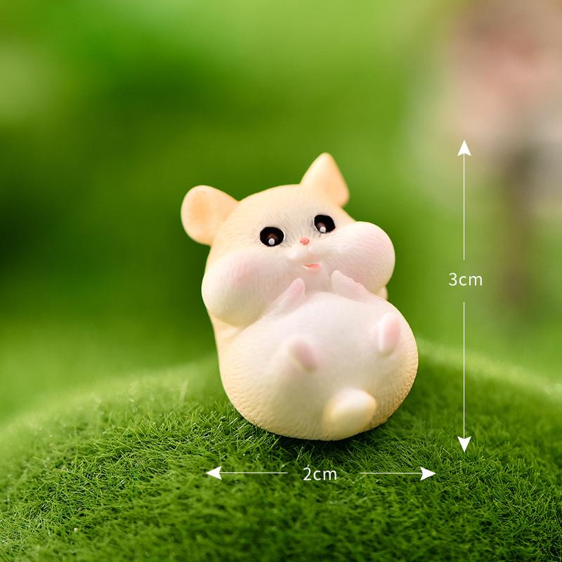 Chuột hamster háu ăn, Pho mát, Bao Gạo, Đĩa (PK-73)