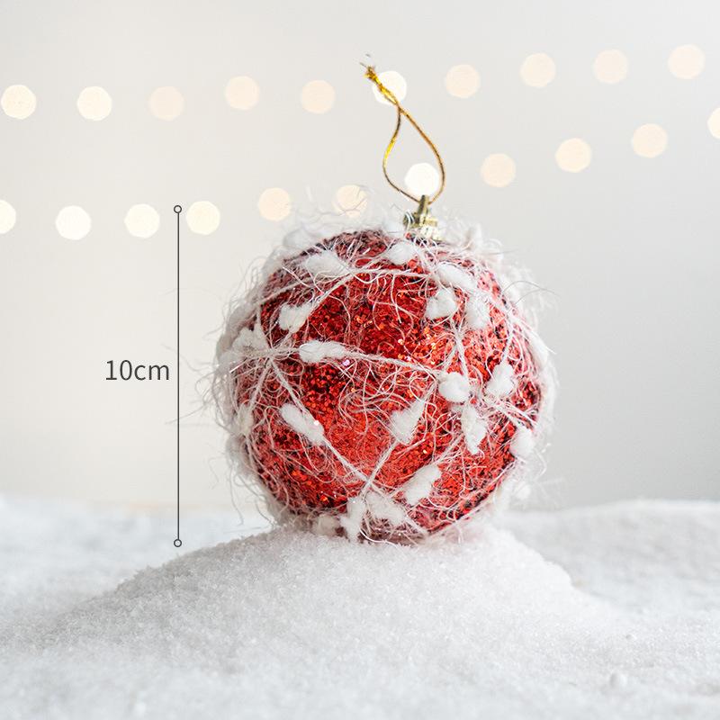 Trang trí Noel: Bóng vàng champagne, nơ trang trí đẹp