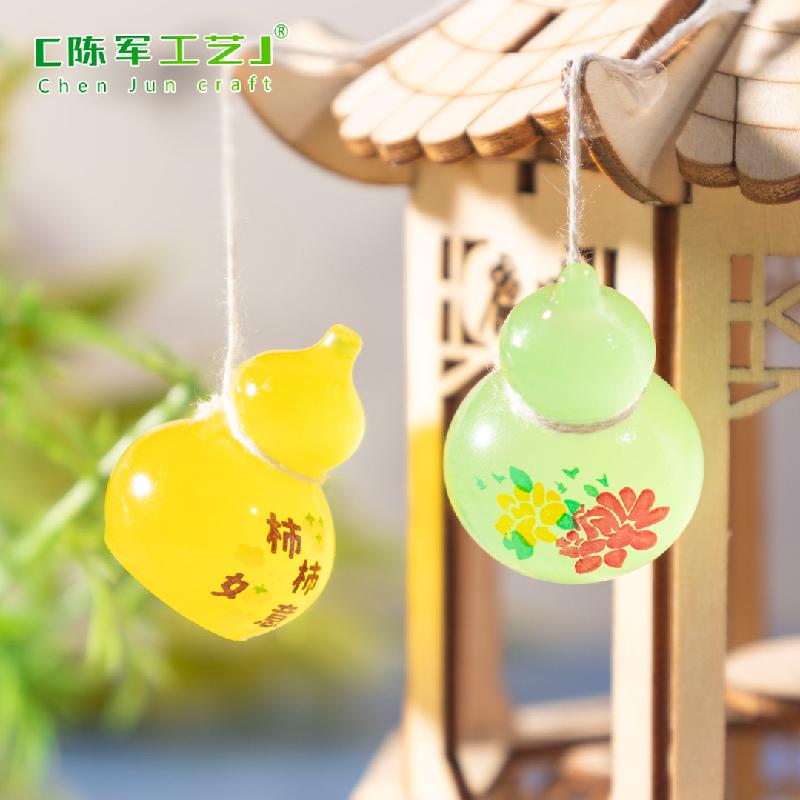 微景观创意夜光发财福禄葫芦 DIY装饰品挂配件迷你车载桌面小摆件