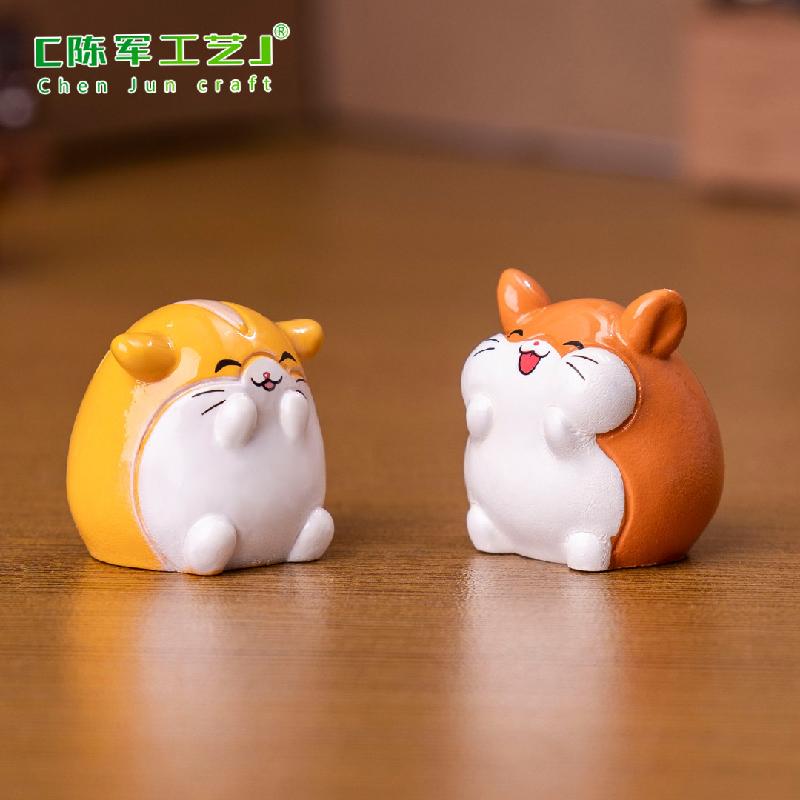 Tiểu cảnh DIY Chuột Hamster Đáng Yêu - Trang trí mini dễ thương (ZC-1486)