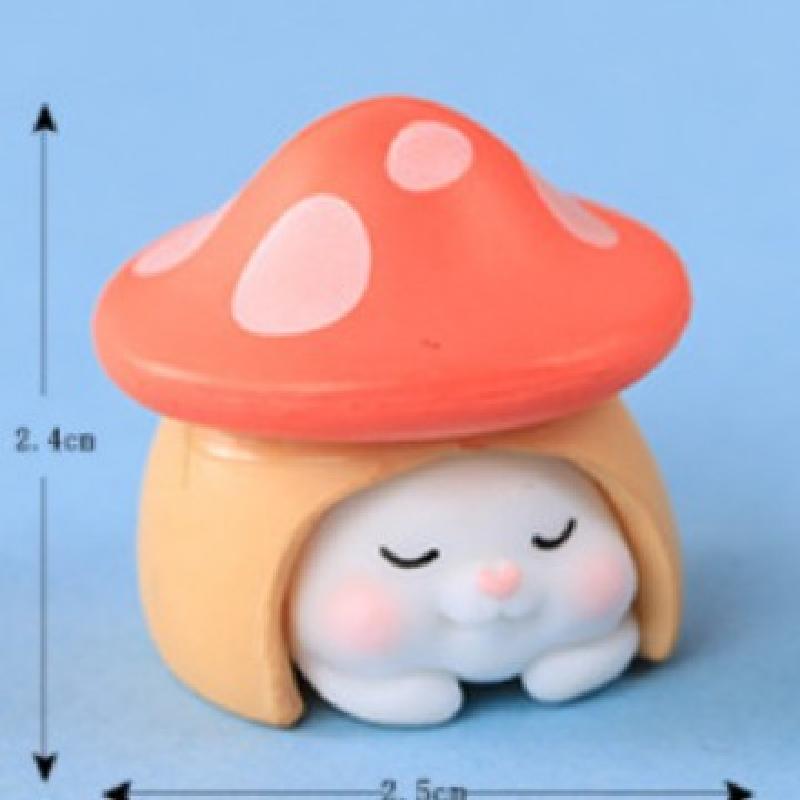 Tiểu cảnh thỏ và khủng long mini trang trí chậu cây DIY (ZC-1274)