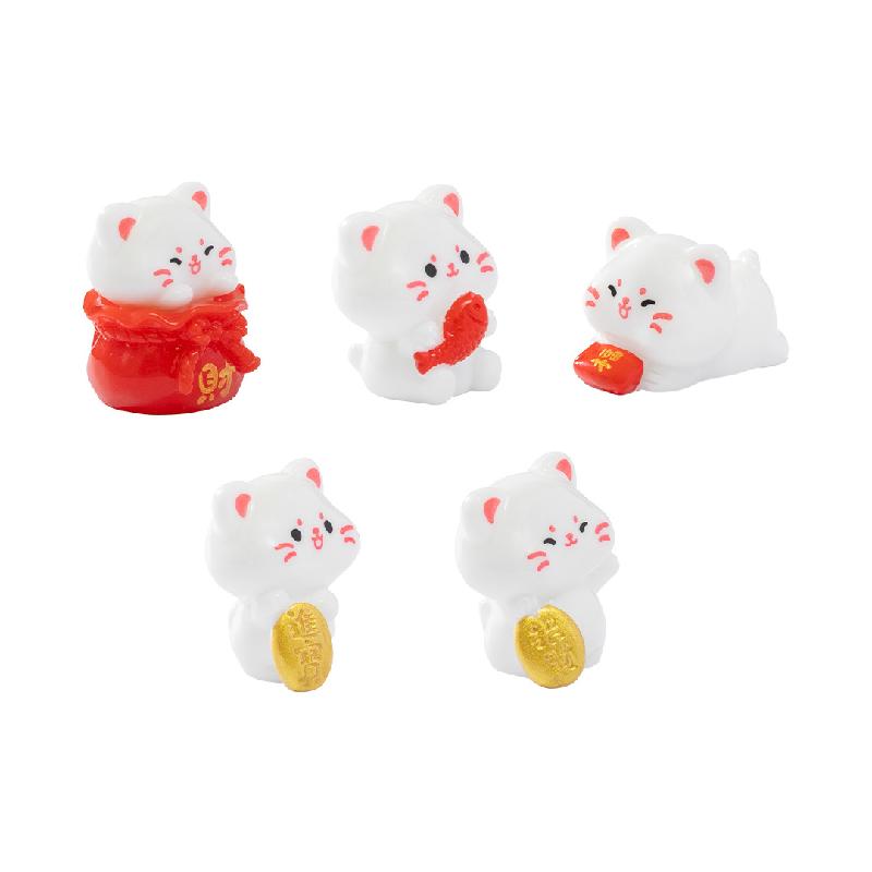 Mèo Chiêu Tài Mini Nhà Búp Bê DIY (PK-830)