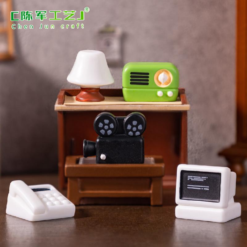 Radio cổ điển – Mô hình radio vintage mini, trang trí phong cách hoài cổ (M-1363)