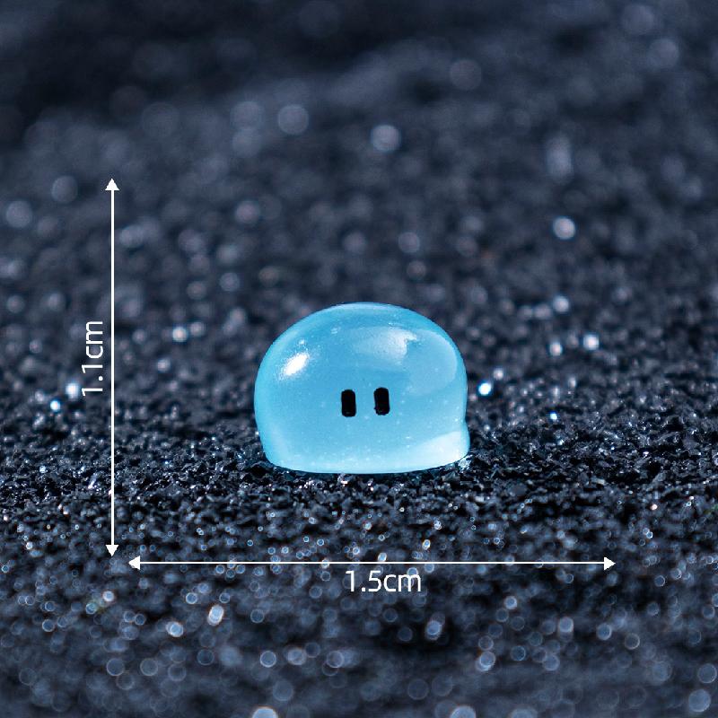 跨境新品微景观创意半透明露珠精灵萌粒 DIY装饰品配件桌面小摆件