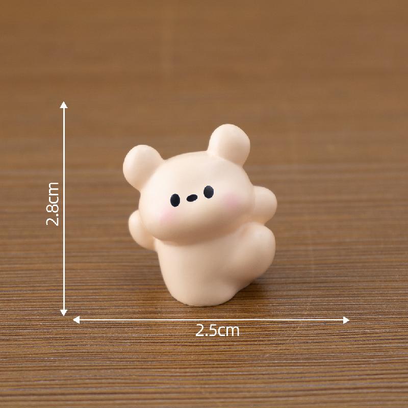 微景观创意可爱小猫小狗公仔娃娃屋 DIY装饰品配件迷你桌面小摆件