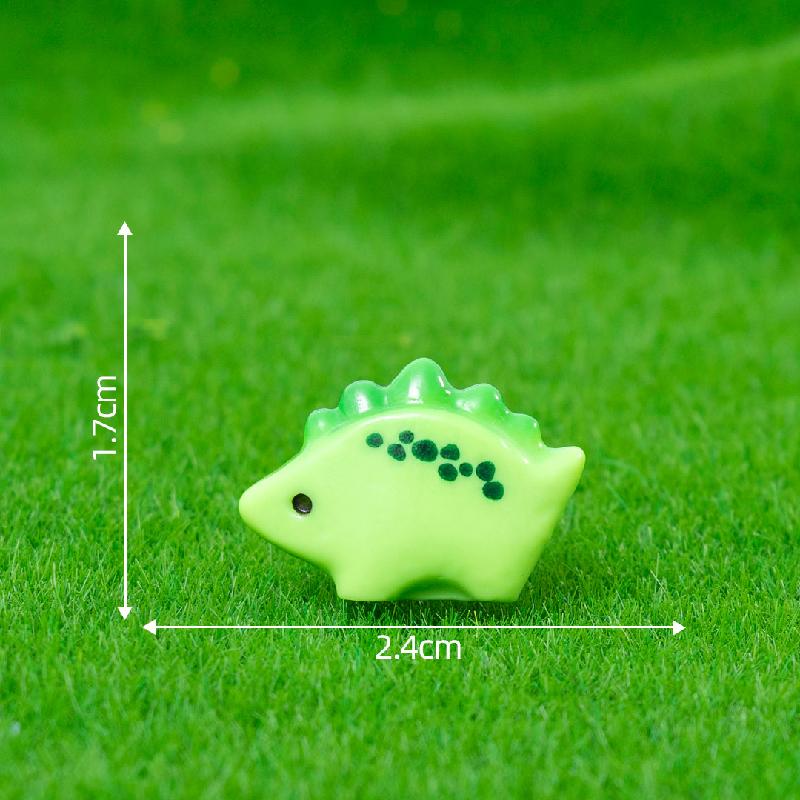 微景观创意仿真木雕小动物萌粒公仔 DIY装饰品配件迷你树脂小摆件