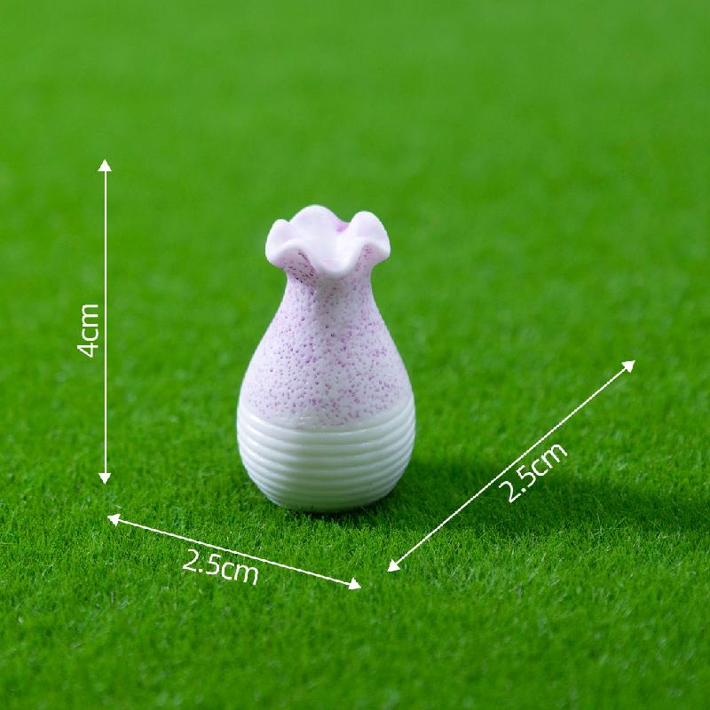 Tiểu cảnh bình hoa mini, phụ kiện trang trí cây cảnh DIY (ZC-110)