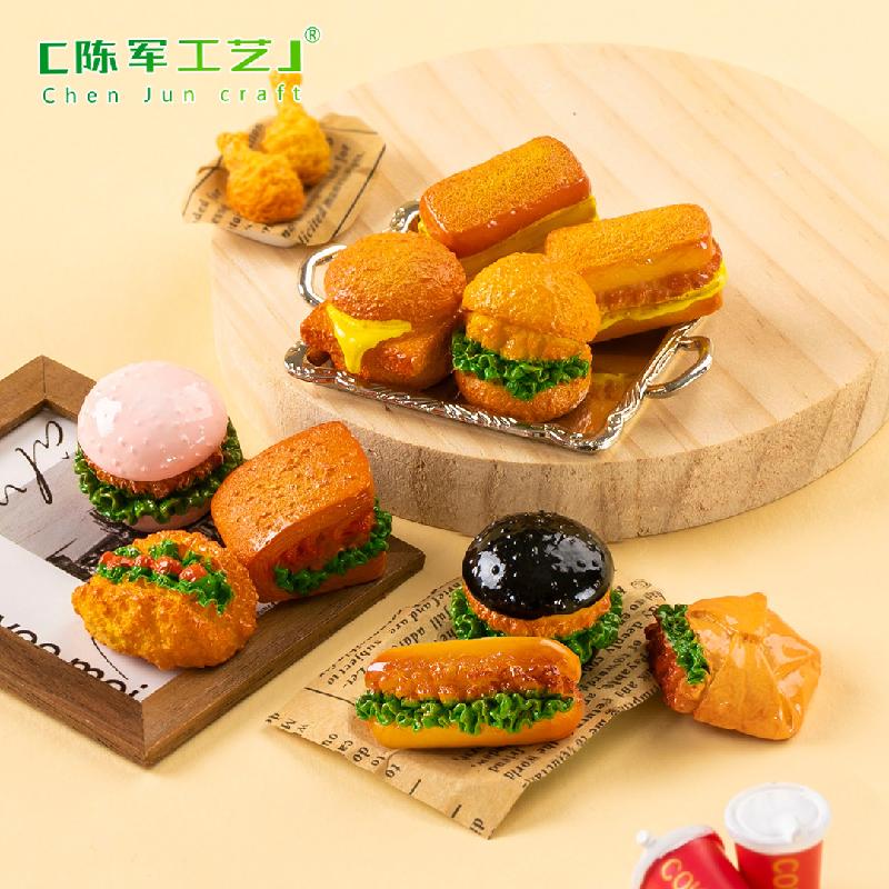 Tiểu cảnh DIY Hamburger & Taco - Trang trí mini sống động (ZC-1478)