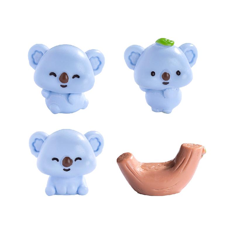 跨境外贸微景观创意可爱考拉园艺造景 DIY装饰配件迷你桌面小摆件