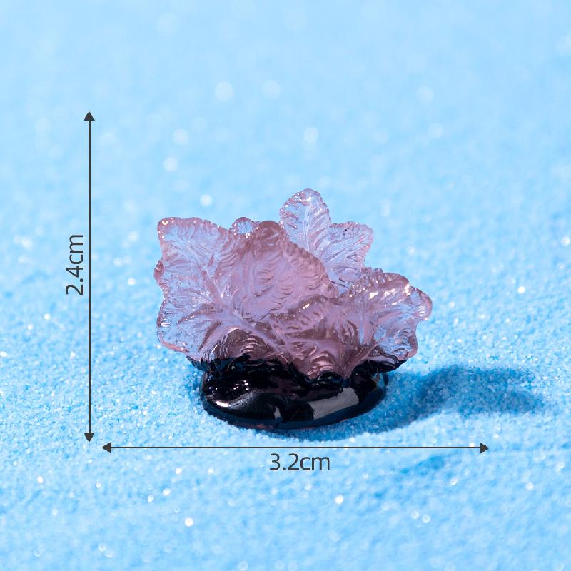 跨境新品微景观夜光小珊瑚 鱼缸海洋造景DIY装饰品配件迷你小摆件