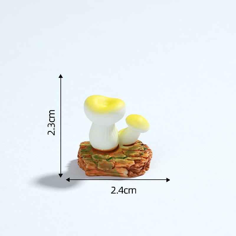 Tiểu cảnh nấm dễ thương, sân vườn DIY, phụ kiện bàn tiểu cảnh mini đáng yêu (ZC-506)