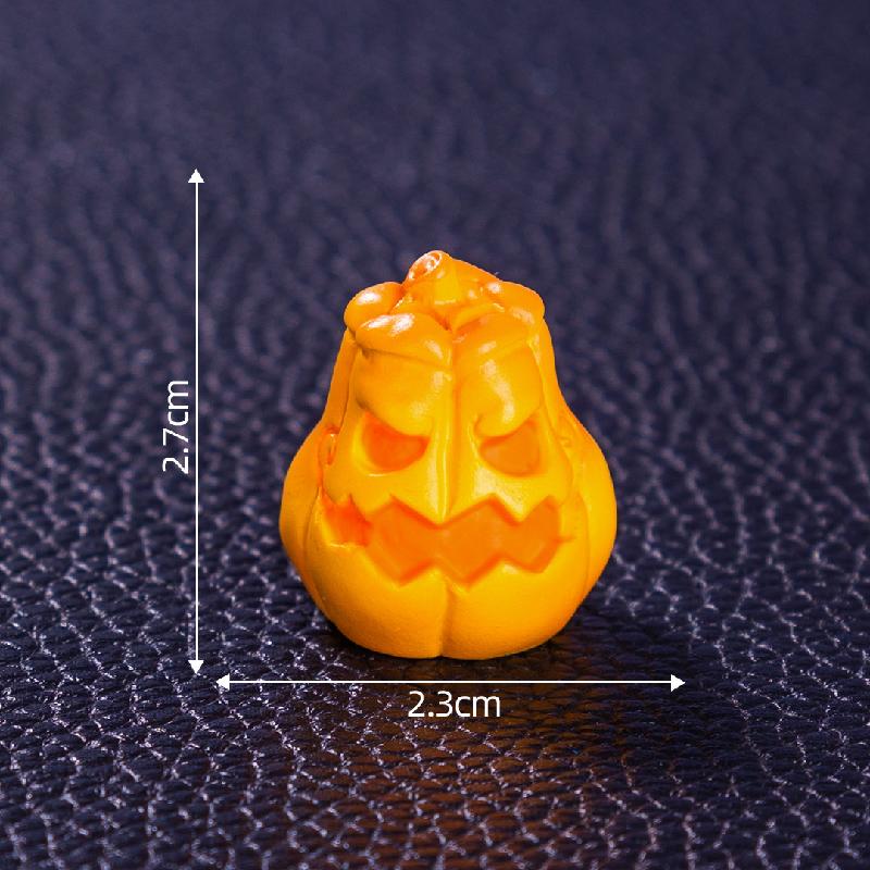 Bí ngô, ma quái và ác quỷ Halloween - phụ kiện trang trí DIY, mô hình mini dễ thương cho lễ hội ma quái (ZC-1410)