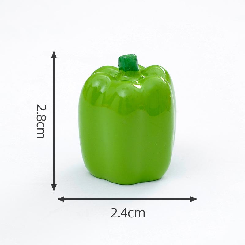 微景观创意大号仿真蔬菜食玩盲袋直播 DIY装饰品挂配件迷你小摆件