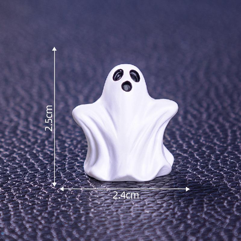Tiểu cảnh Halloween, bí ngô ma, trang trí DIY mini (ZC-80)