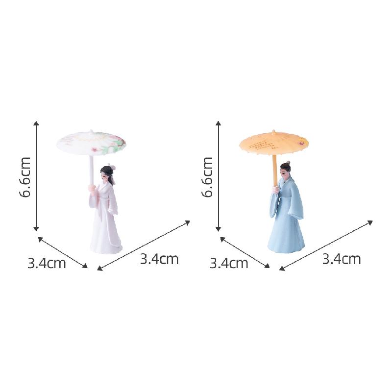 Cặp Đôi Che Ô Cổ Trang Mini (PK-161)