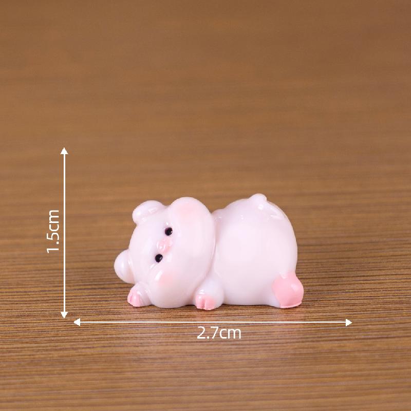 微景观创意十二生肖排排趴萌粒 DIY装饰品配件迷你车载桌面小摆件