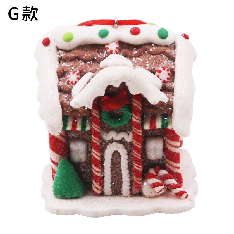 Trang trí Noel: Nhà đất sét sáng tạo, kiểu dáng ngộ nghĩnh