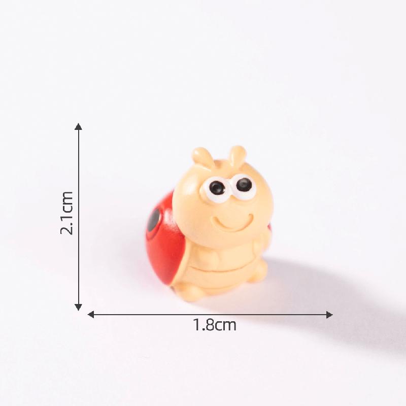 微景观创意小昆虫小蜜蜂蜗牛园艺造景 DIY装饰品挂配件迷你小摆件