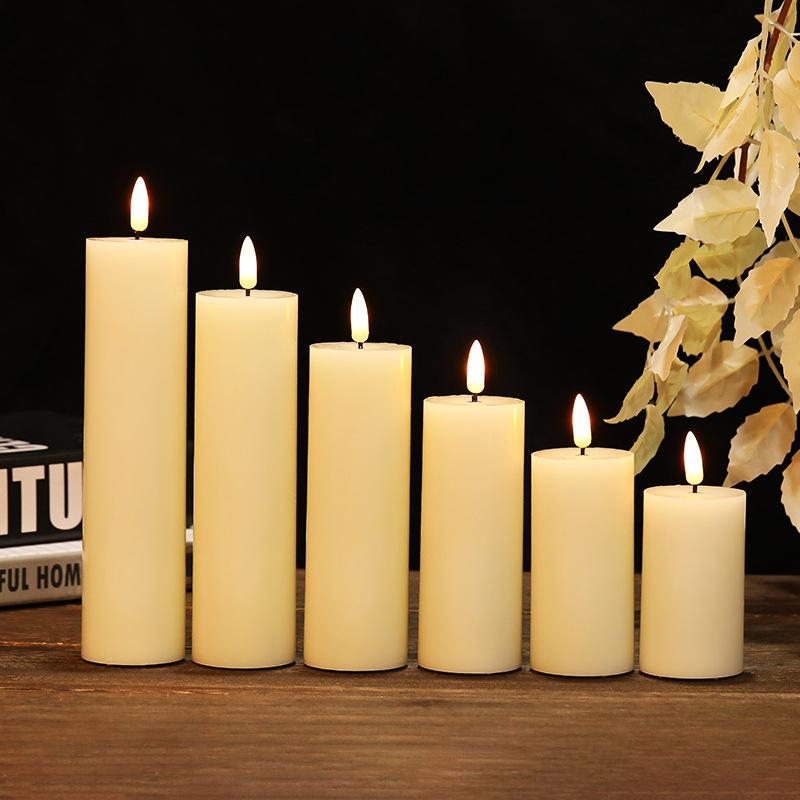 Nến giả với điều khiển từ xa - thiết kế mặt bóng, chuyển động lắc lư, giả sáp. Hoàn hảo cho sinh nhật, đám cưới, và sự kiện sáng tạo.