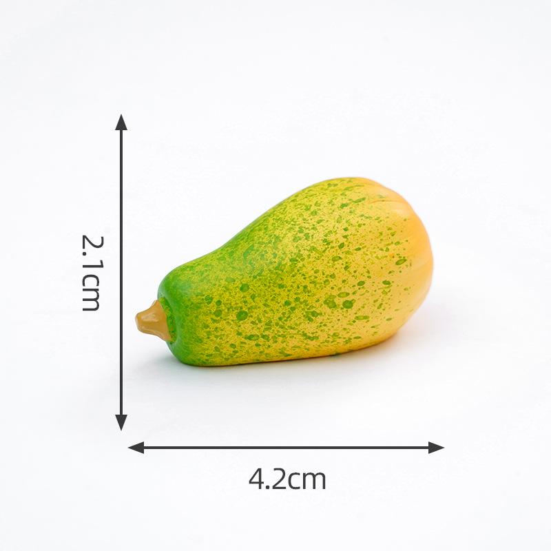 微景观创意大号仿真蔬菜食玩盲袋直播 DIY装饰品挂配件迷你小摆件