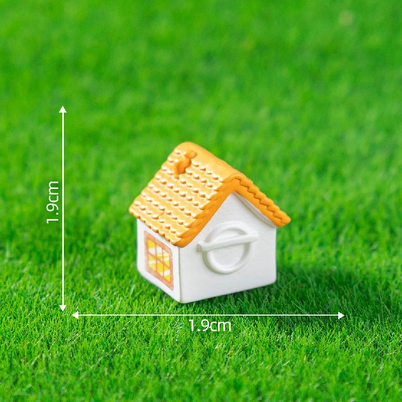 微景观创意欧式复古乡村小房子园艺造景 DIY装饰品配件迷你小摆件